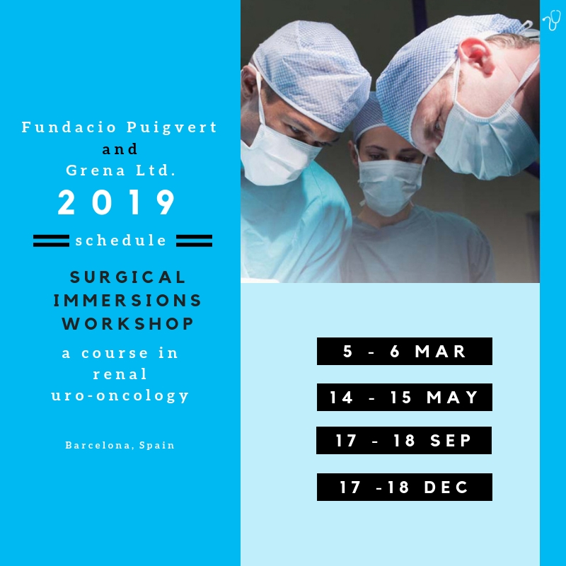 Surgical Immersions Workshop in Barcelona 2019 with cooperation of Grena Ltd.