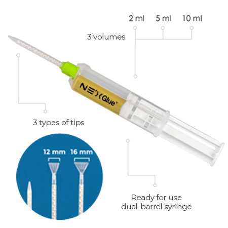 NE'X Glue® surgical adhesive